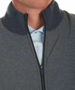 Stitch Golf Enzo Hybrid Tech Jacket -Apparel Sales Store 2019 march enzo navy zoom 2 9ff54021 358d 4f8f b60d 05877338a28b