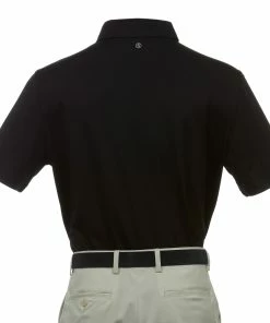 Stitch Golf Solid Pique -Apparel Sales Store 2020 July solid black image3