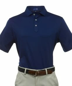 Stitch Golf Solid Pique -Apparel Sales Store 2020 July solid stitchnavy image2