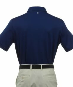 Stitch Golf Solid Pique -Apparel Sales Store 2020 July solid stitchnavy image3