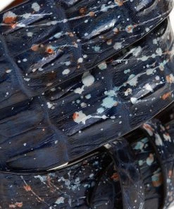 Stitch Golf Saltwater Croc Paint Splatter Belt -Apparel Sales Store 2022 paintbelt image3