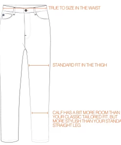 Stitch Golf STERLING 5 POCKET PANT -Apparel Sales Store 3 13 20 Pant Sizing 3