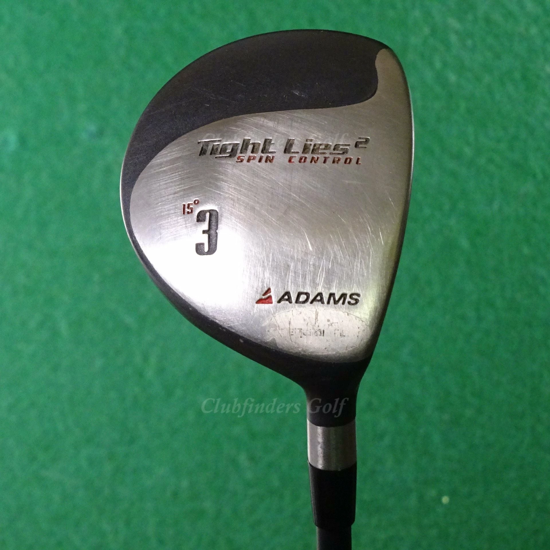Adams® Adams Tight Lies 2 Spin Control Fairway 15° 3 Wood Factory Graphite Regular 3 Adams® Adams Tight Lies 2 Spin Control Fairway 15° 3 Wood Factory Graphite Regular