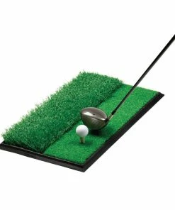 Golfoy Basics Dual Surface 12" X 24" Practice Mat (Rubber Base)