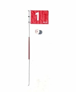 Golfoy Basics Golf Flagstick Pole With Hole Cup