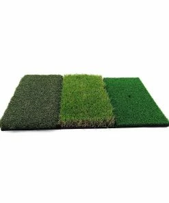 Golfoy Basics Attack Tri-Turf 16" X 35" Hitting Mat