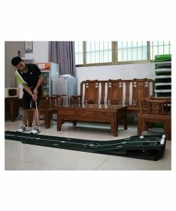 Golfoy Basics Slope Adjustable Auto Return Putting Mat -Apparel Sales Store puting 1