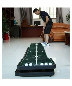 Golfoy Basics Slope Adjustable Auto Return Putting Mat -Apparel Sales Store puting 2