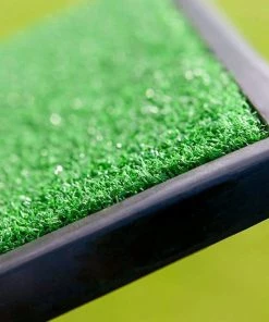 Golfoy Basics Single Surface 12" X 24" Practice Mat (Rubber Base) -Apparel Sales Store py 1