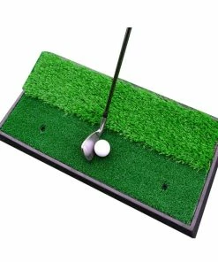 Golfoy Basics Dual Surface 12" X 24" Practice Mat (Rubber Base) -Apparel Sales Store vgbfk