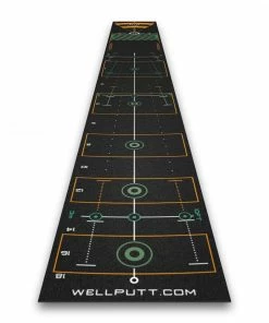 WELLPUTT Advanced Black Putting Mat 13ft / 4m -Apparel Sales Store wellputt mat 4 3