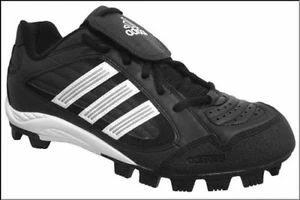New Adidas Triple Star 6 Low J Baseball Shoes Molded Cleats Black/White Kids 4.5 3 New Adidas Triple Star 6 Low J Baseball Shoes Molded Cleats Black/White Kids 4.5