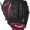 New Mizuno Power Close GPP 1005F1 10" Finch Softball Glove Black/Pink LHT Youth
