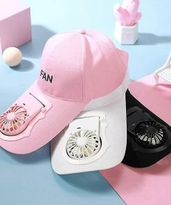 Unbranded White Usb Charging Baseball Cap Golf Hat Adjustable Hat For Outdoor Camping Travel Fa1052 -Apparel Sales Store 158975077 max