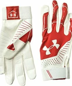New Other Under Armour Women's Small Motive Softball Batting Gloves Red/White