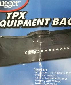 New Louisville Slugger TPX Equipment Bag Baseball/Softball Black/White
