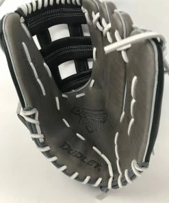 New Dudley DL1300 Lightning Series 13" Slowpitch Softball Glove Gray/Black RHT