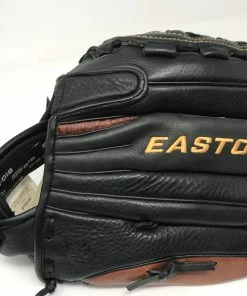 New Easton Rival Series RVFP1200 Fastpitch Glove 12" Softball RHT Blk/Brn