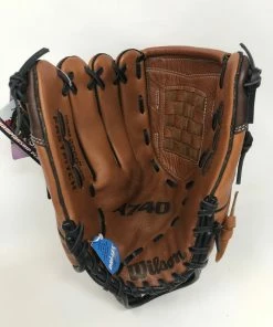 New Wilson A740 A0742 FP125 12.5" Fastpitch Softball LHT Brown Fielding Glove