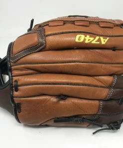 New Wilson A740 A0742 FP125 12.5" Fastpitch Softball LHT Brown Fielding Glove -Apparel Sales Store 2019 01 15 2008.46.43 72592b5a b43f 4a97 9357 b14057438df3