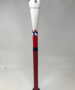 LOUISVILLE SLUGGER Used DeMarini SSUSA 34/27 Larry Carter Signature 16 Slow Pitch Bat Blue/Red/Whit -Apparel Sales Store 2019 07 20 2009.26.34