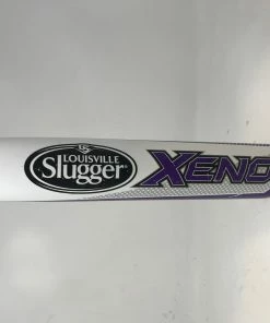 Used Louisville Slugger Xeno 33/23 FPXN150 Fastpitch Softball Bat White/Purple