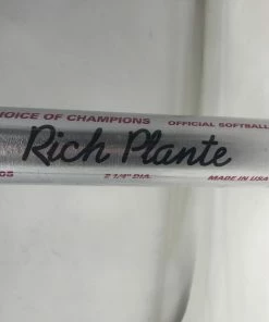 New RARE Power-Flite Rich Plante Slowpitch Softball Bat 34/28 Silver/Red -Apparel Sales Store 2022 05 25 2012.46.58