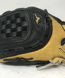 New Mizuno Supreme GSP1202 12.00-Inch Softball Fielder's Mitt LHT Black/Tan -Apparel Sales Store 2022 06 15 2008.34.04
