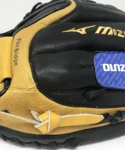 New Mizuno Supreme GSP1202 12.00-Inch Softball Fielder's Mitt LHT Black/Tan -Apparel Sales Store 2022 06 15 2008.34.08