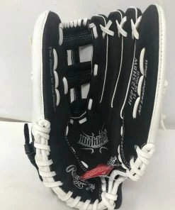 New Other Rawlings 12.5'' Youth Softball Highlight Series Glove Black/White RHT