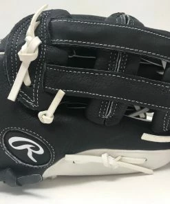 New Other Rawlings 12.5'' Youth Softball Highlight Series Glove Black/White RHT -Apparel Sales Store 2022 08 17 2014.12.02