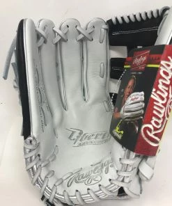 New Rawlings Liberty Advanced 13" LHT RLA130-6BP Fastpitch Softball Glove Wht/Blk