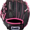New Franklin Sports Softball Glove 11in LHT Pink/Grey