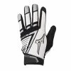 New Mizuno F-257 Women's Softball Batting Glove Large Black/Gray/White
