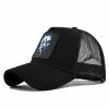 Qian Men's Snapback Caps Summer Breathable Baseball Cap Women Streetwear Patch Embroidery Bones Unisex Hip Hop Hats Male Dropshipping -Apparel Sales Store 348543710 max