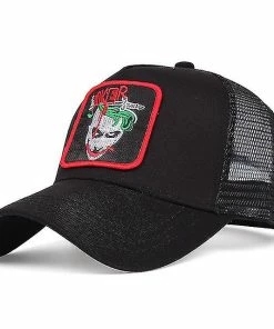 Qian Outdoor Men Baseball Cap Women Cotton Joker Patch Sun Mesh Cap Summer Breathable Snapback Hip Hop Hat Male Trucker Hat Gorra