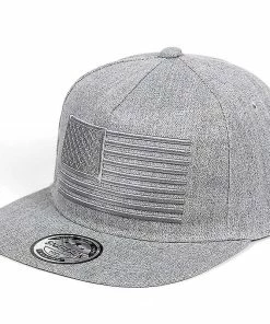 Qian American Flag Embroidery Baseball Cap Fashion Hip Hop Flat Brim Caps Men And Women Universal Peak Hat Trucker Hats