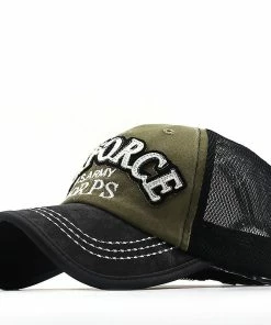 Qian Men's Baseball Cap Print Summer Mesh Cap Hats For Men Women Snapback Gorras Hombre Hats Casual Hip Hop Caps Dad Hat