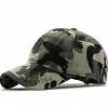 Qian Army Camouflage Male Baseball Cap Men Embroidered Sport Caps Outdoor Sports Tactical Dad Hat Casual Hunting Hats