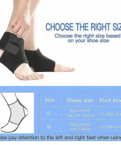 Unbranded 2 Pcs Kids Child Adjustable Non Slip Ankle Tendon Compression Brace -Apparel Sales Store 360127616 max