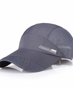 Qian Outdoor Sports Thin Sunscreen Breathable Quick Drying Women Men's Baseball Cap Travel Hiking Fishing Climbing Hat A256