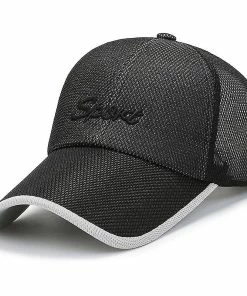 Qian Fashion Men's Baseball Cap Summer Mesh Breathable Quick Dry Truck Outdoor Sports Fishing Hiking Driving Climbing Hat A279