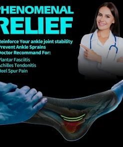 Ksalfye 1 Pair Ankle Brace Compression Ankle Sleeve For Sprained Ankle, Injury Recovery, Joint Painachilles Tendonitis Support, Plantar Fasciitis Sock Reduce -Apparel Sales Store 373970158 max