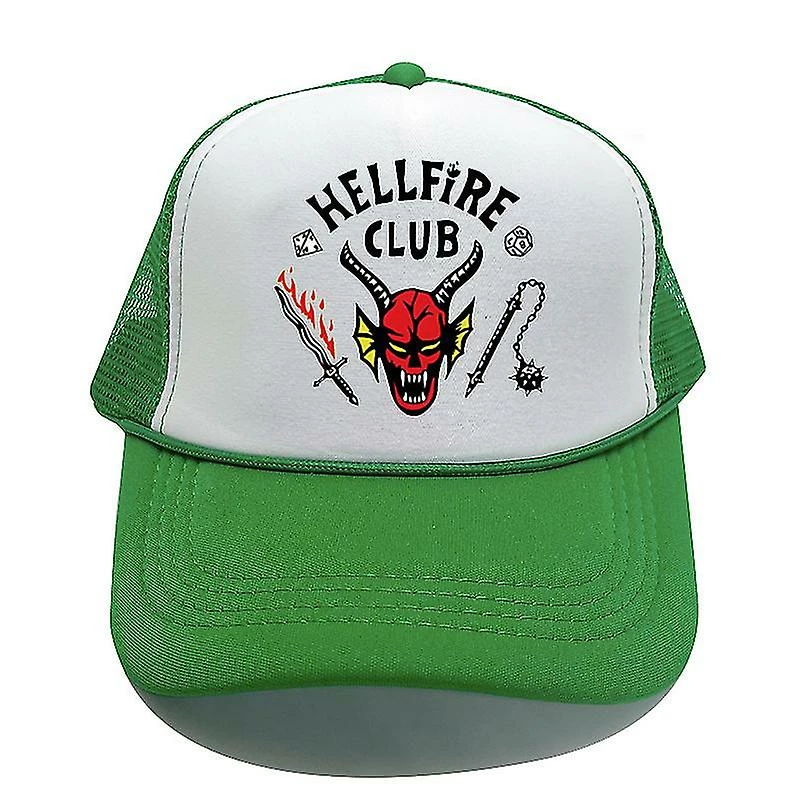 Unbranded Hellfire Club Hats Baseball Cap Green 3 Unbranded Hellfire Club Hats Baseball Cap Green