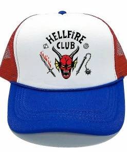 Unbranded Hellfire Club Hats Baseball Cap Red