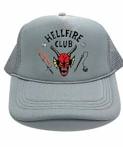 Unbranded Hellfire Club Hats Baseball Cap Grey