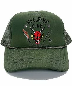 Unbranded Hellfire Club Hats Baseball Cap Green
