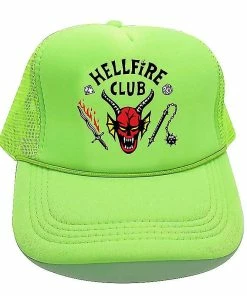 Unbranded Hellfire Club Hats Baseball Cap Green