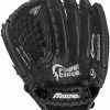 New Mizuno Power Close GPL1209B 12" Fastpitch Softball Glove Black/Silver RHT