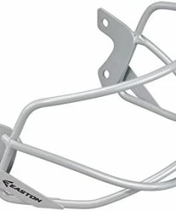 New EASTON Z5 Softball/Baseball Batters Helmet Mask (Silver) Medium